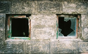 broken windows