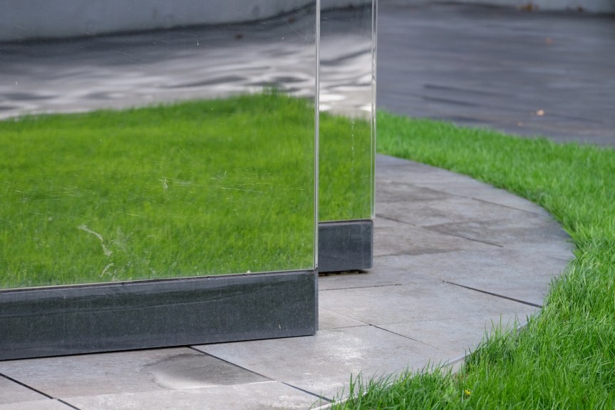 Mirrors St Andrews Cloister Garden