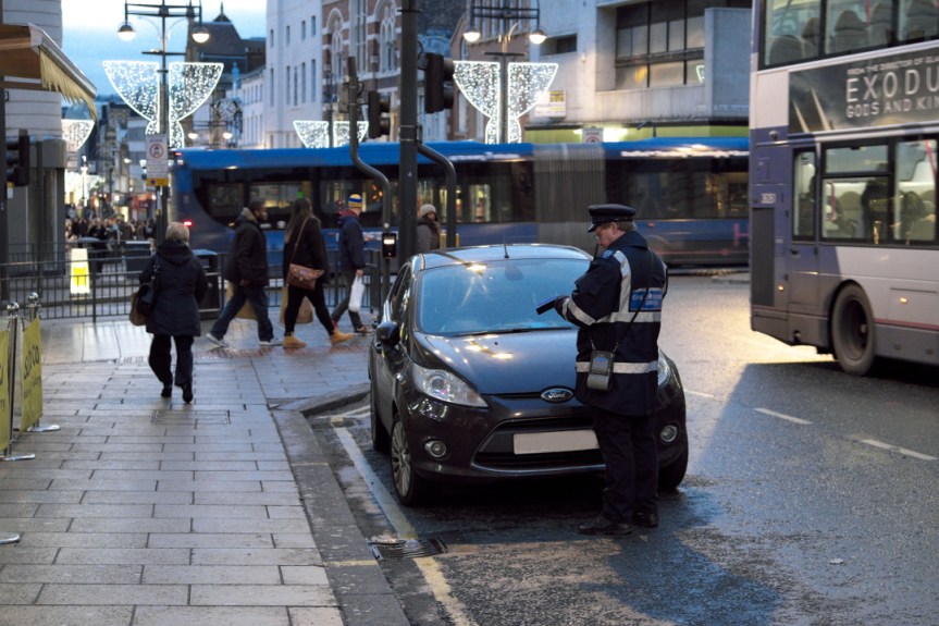 traffic warden in Leeds