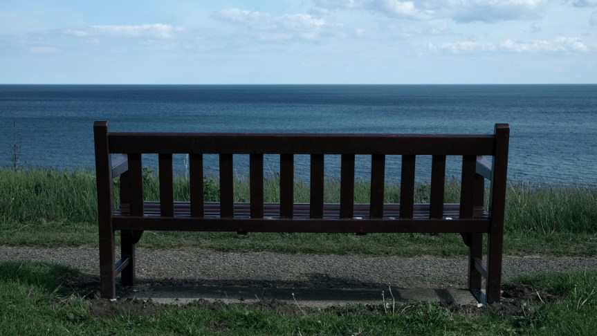 Bench overlooking the sea