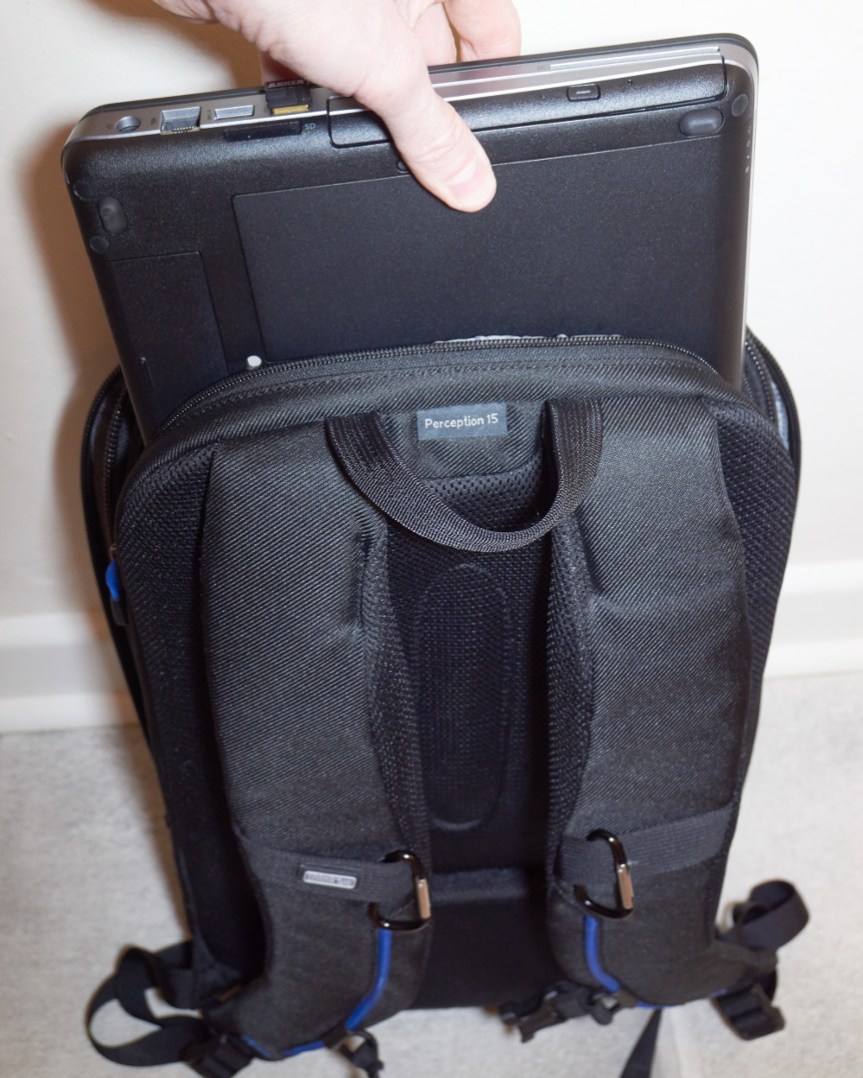 Perception laptop sleeve