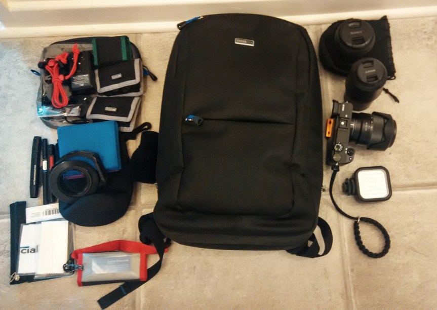 Think Tank Perception 15 - what's in the bag