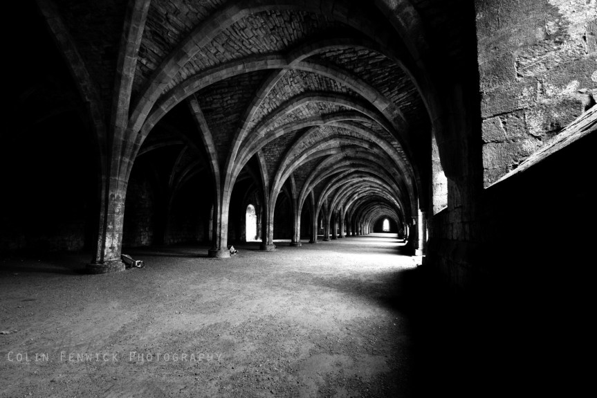 The Cellarium at Fountains Abbey