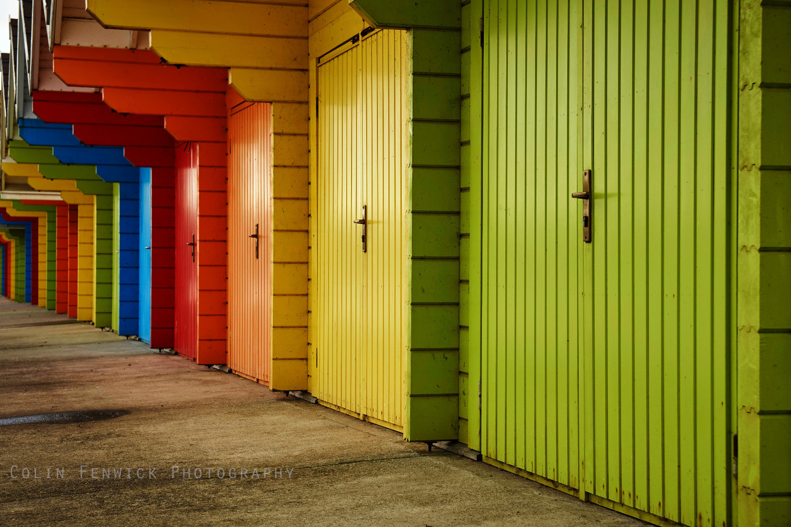 beach huts