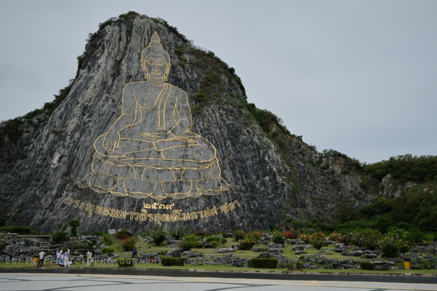 Buddha in the Mountain at Khao Chi Chan