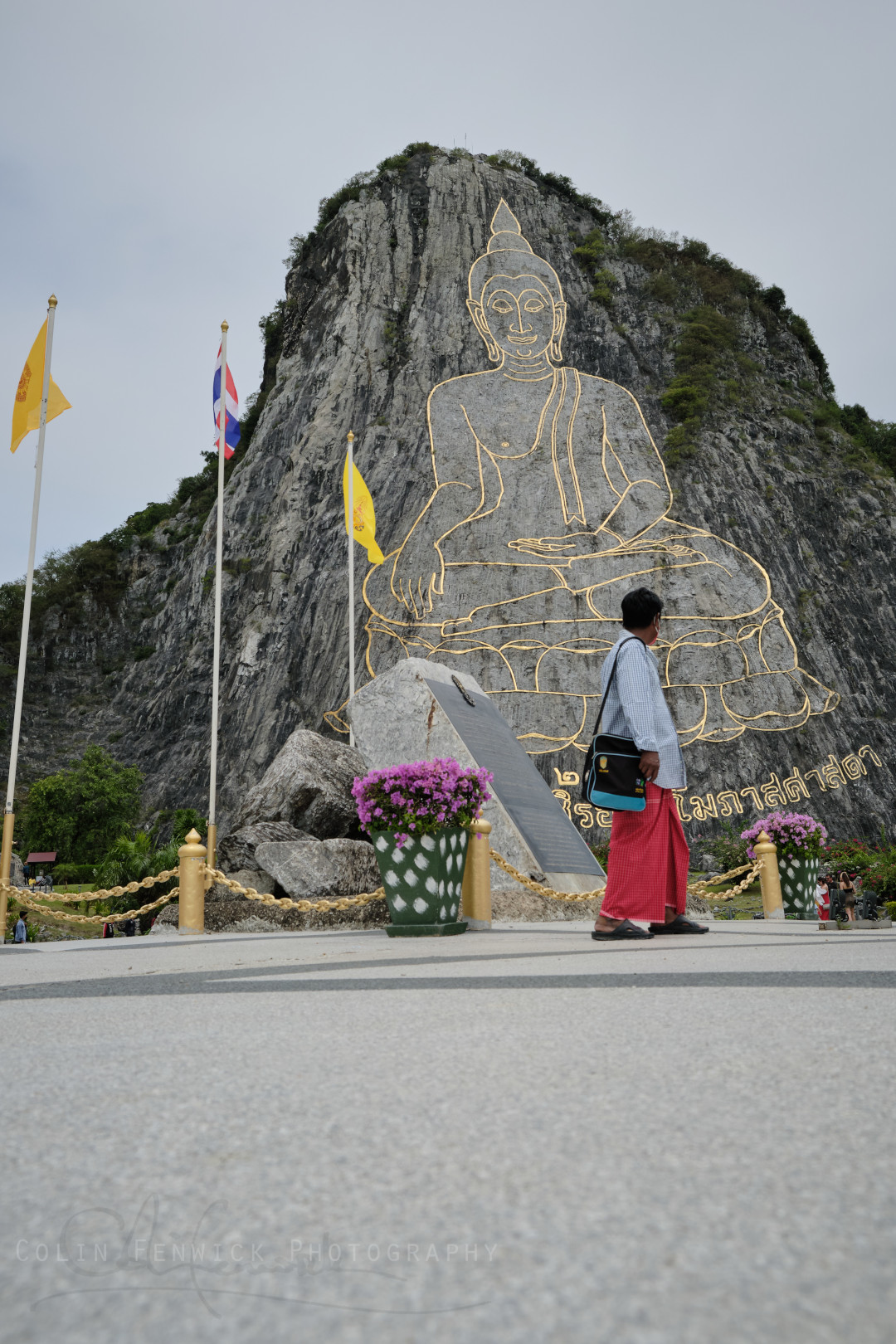 Visitor to Khao Chi Chan