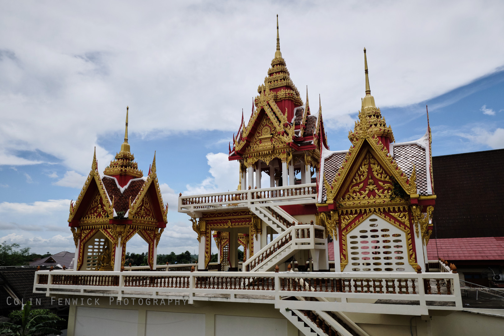 Elevated Bosth at Wat Taphong Nok