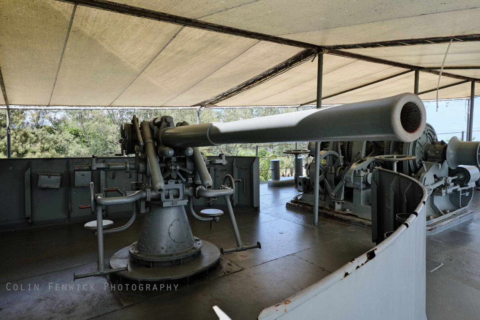 One of the guns of HTMS Prasae