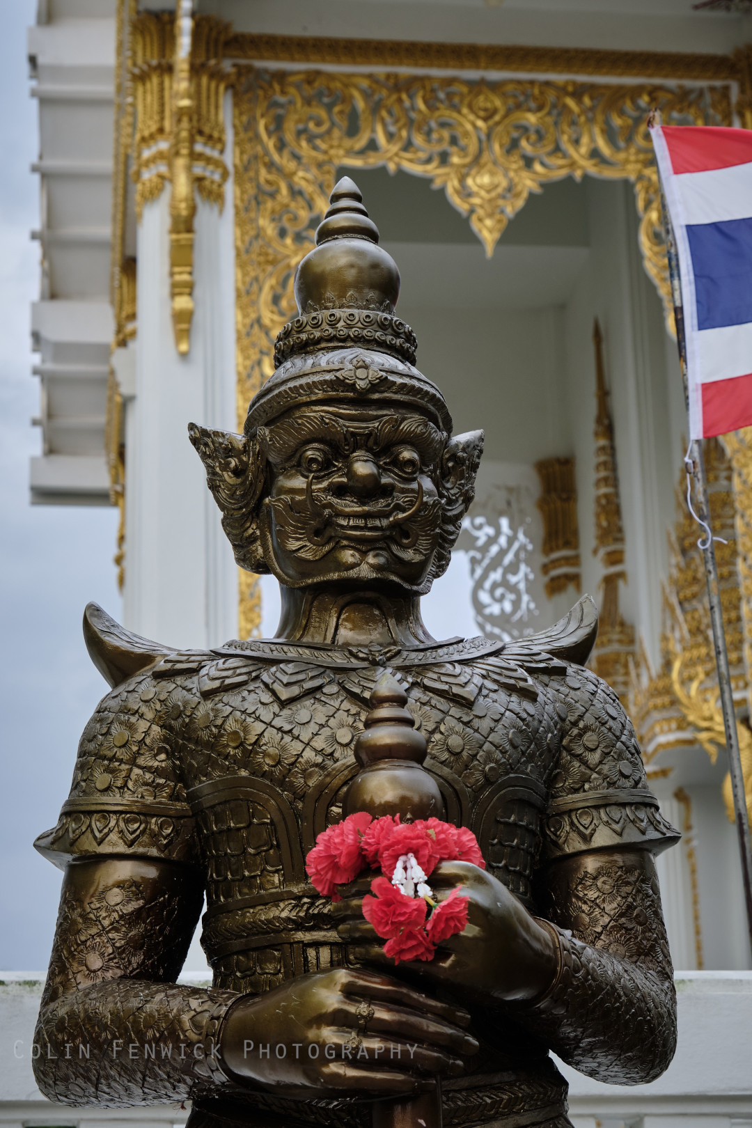 Yaksha guardian at wat nong krap